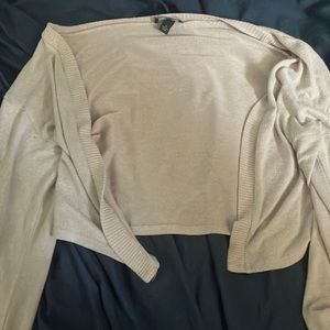 Pink off-white cardigan